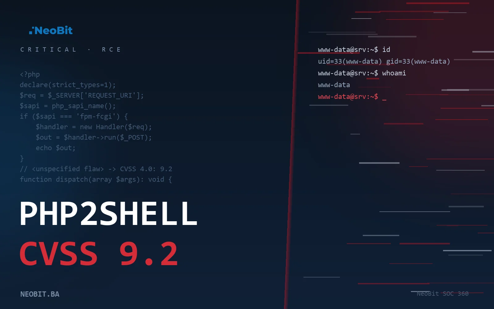 PHP2Shell: dvije kritične PHP ranjivosti, CVSS 9.2